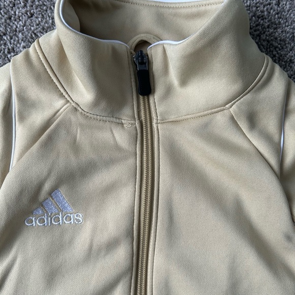 Adidas Tan Zip-Up Jacket - Picture 2 of 5